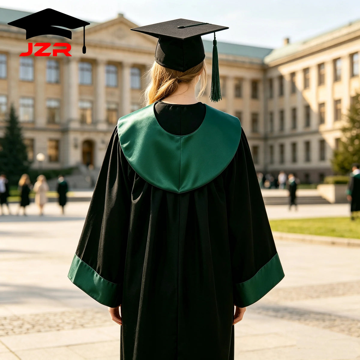 Custom Bachelor Academic Gown with Satin Hood