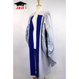 Custom UCL-Style Fluted PhD Gown and Tam