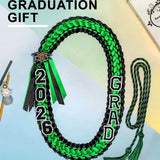 Custom 120 cm Braided Graduation Ribbon Lei