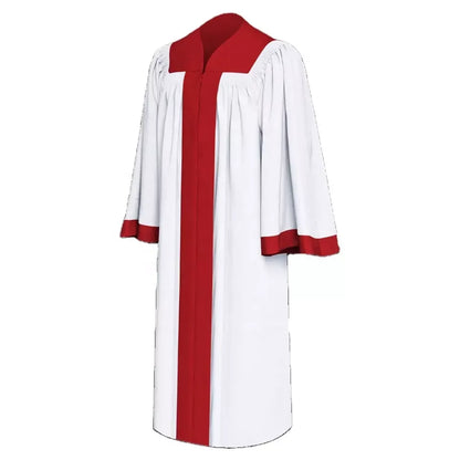 Hot Sale Catholic Priestly Church Orthodox Priestly White Alb Chasuble Vestment 100% Polyester Unisex