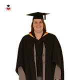 Custom Wolverhampton-Style Master's Graduation Gown
