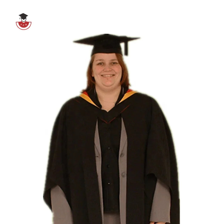 Custom Wolverhampton-Style Master's Graduation Gown