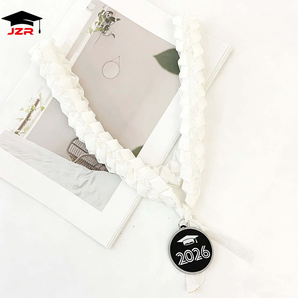 Graduation Gift Handmade Double Braided Adjustable 2026 Graduates Ribbon Lei