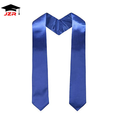 University Graduation Stole Scarf Silk Satin Polyester with Embroidery Gift for School Ceremonies