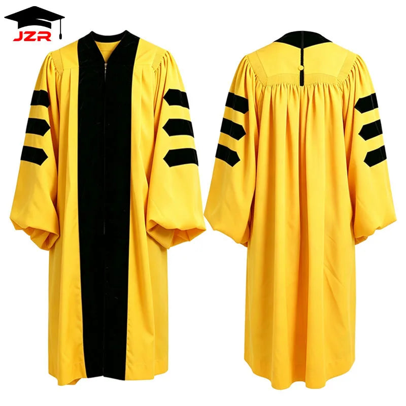 Custom PhD Graduation Gown and Doctoral Robe