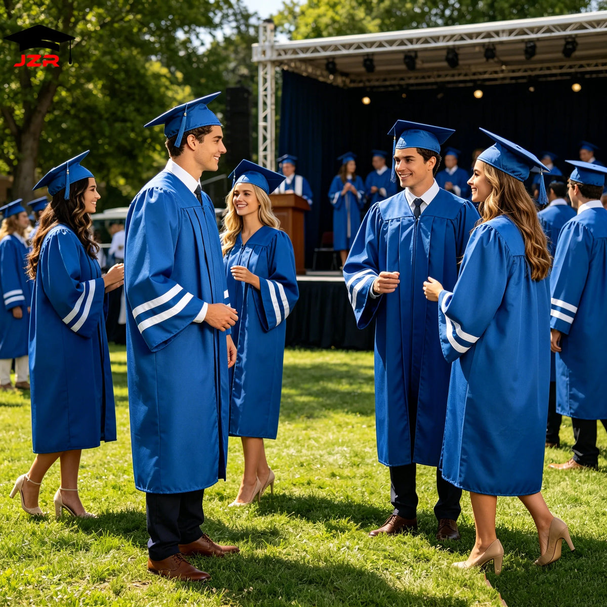 2026 New Style Graduation Gown and Cap Graduation Gown Customize for Sale