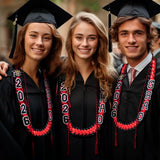 Custom Hawaiian-Style Graduation Ribbon Lei