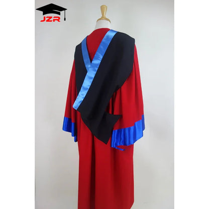 Direct Factory Wholesale University of Victoria PhD Graduation Set Doctoral Robe and Tam with Tassel