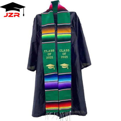 2026 Factory Made Graduation Stole Custom Graduation Stoles Sublimation Graduation Stole