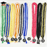 Custom Woven Graduation Ribbon Lei