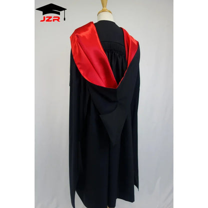 Wholesale Customized Specific PhD Gown Set UK Academic Doctoral Robe and Tam with Tassel