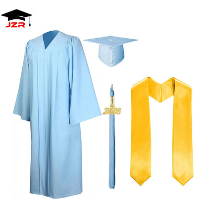 Wholesale Unisex University Academic Gown and Graduation Gown for Adults
