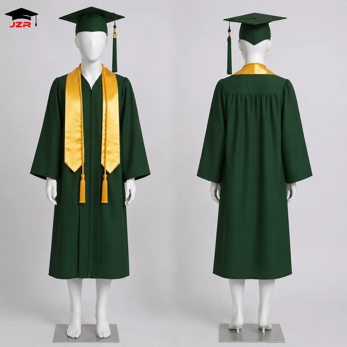 Classic American School Uniforms Toge Graduation Customized Wholesale Graduation Gown Cap for Adults Bachelor Graduation Robe