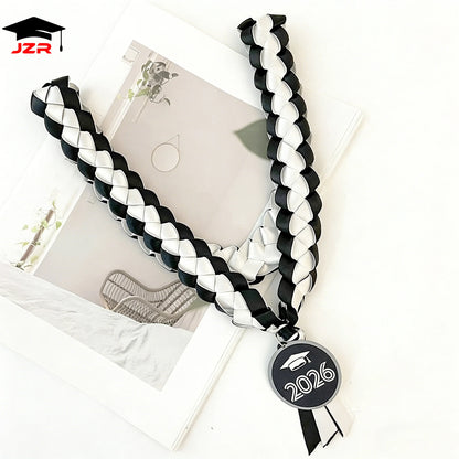 2026 New Arrival Ceremony Celebration Wreath Woven Collar Honor Rope Handmade Graduation Ribbon Leis