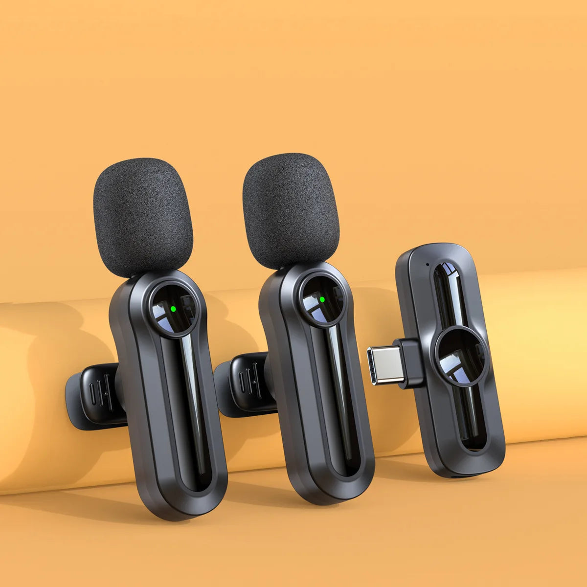 High Quality Chaoke S168-62 Wireless Lapel Microphone Omni-Directional Noise Reduction Outdoor Live Streaming Shooting Recording