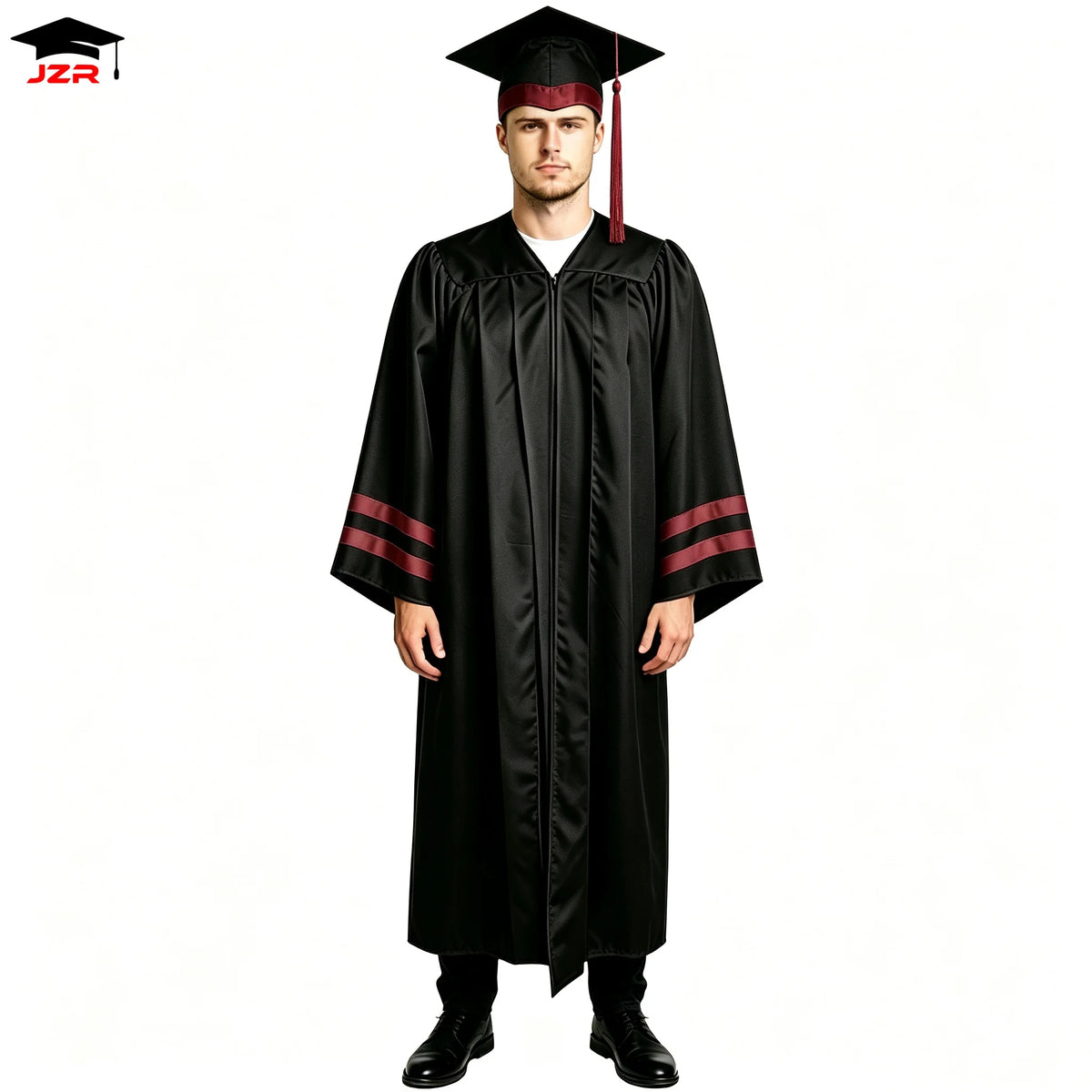Factory Outlet OEM Graduation Gown and Cap Graduation Robe Cap for Graduation Ceremony