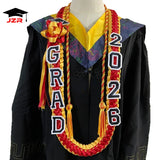 Custom University Graduation Ribbon Lei