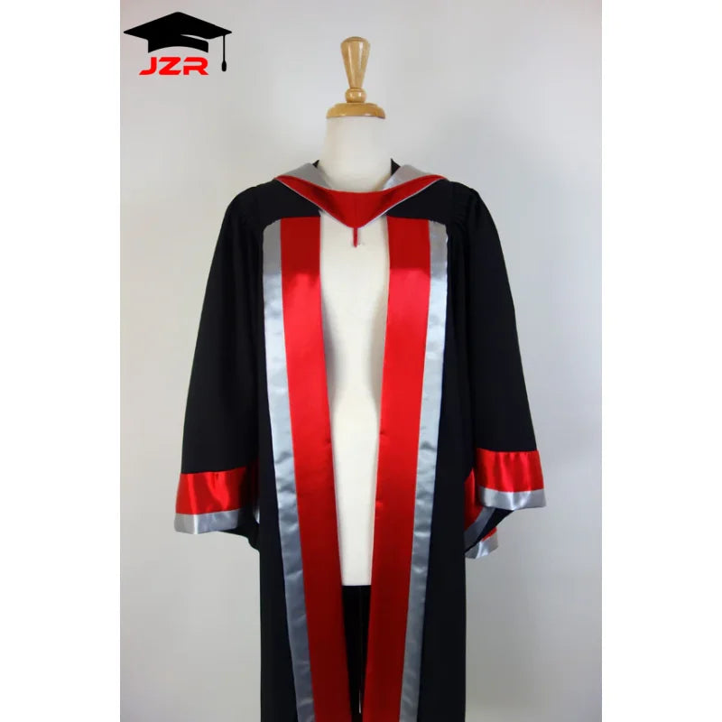 Custom STU Doctoral Gown, Hood and Tam Set