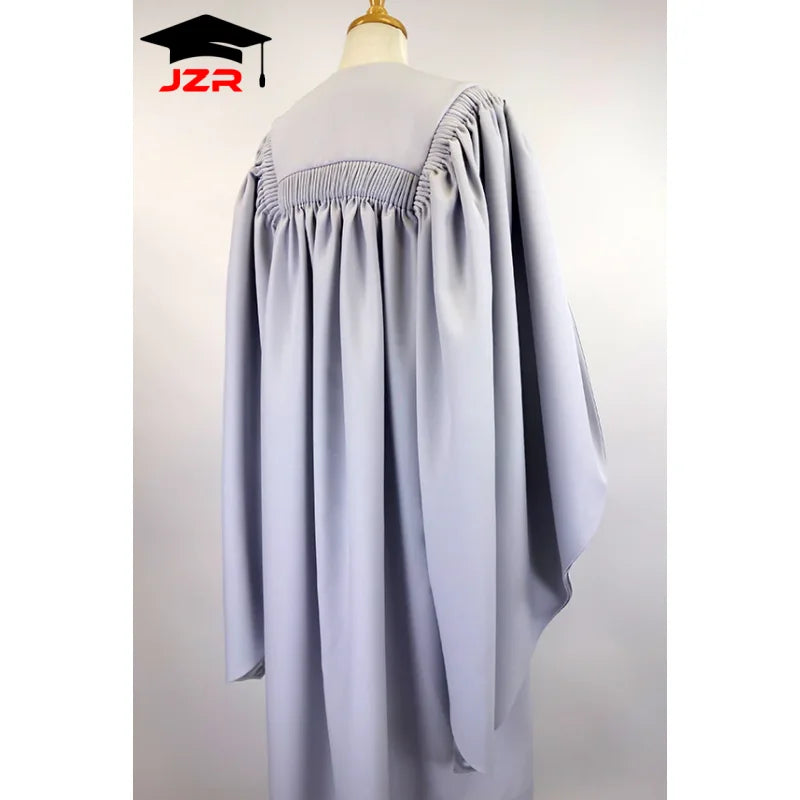 Deluxe Fluted PHD Graduation Robe University College London Doctoral Degree University Graduation Gown  and Tam