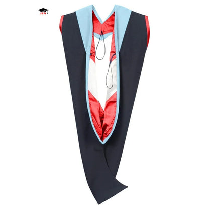 Hot Sell 16 Colors Personalized Bachelor Polyester Deluxe Academic Graduation Hood Master Graduation Hood