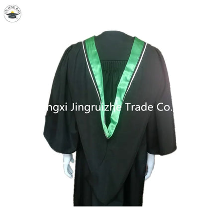 Factory Custom Good Quality Wholesale Canada Graduation Gown OEM University of Waterloo Graduation Gown Graduation Hood