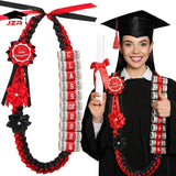 Custom 120 cm Braided Graduation Ribbon Lei