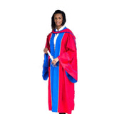 Custom Canadian University Graduation Gown, Hood and Cap