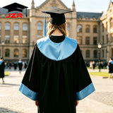 Custom University Bachelor Graduation Gown with Satin Hood