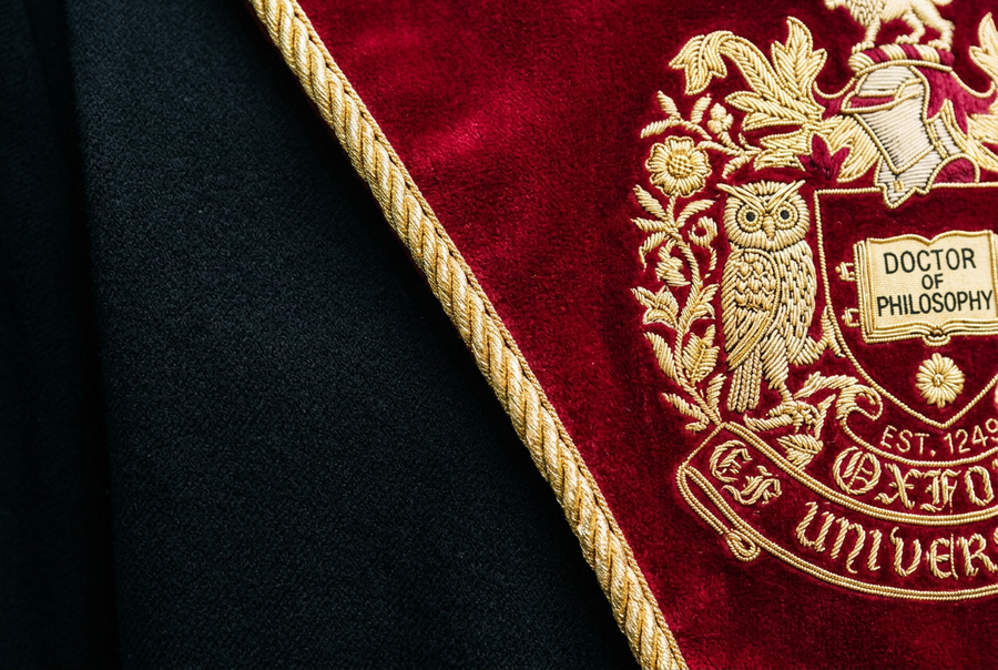 Master Tailoring, Velvet Facings & High-Density Crest Embroidery